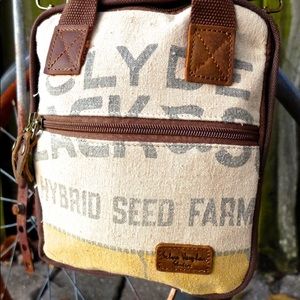 Selina Vaughan Vintage Seed Bag Mini Backpack